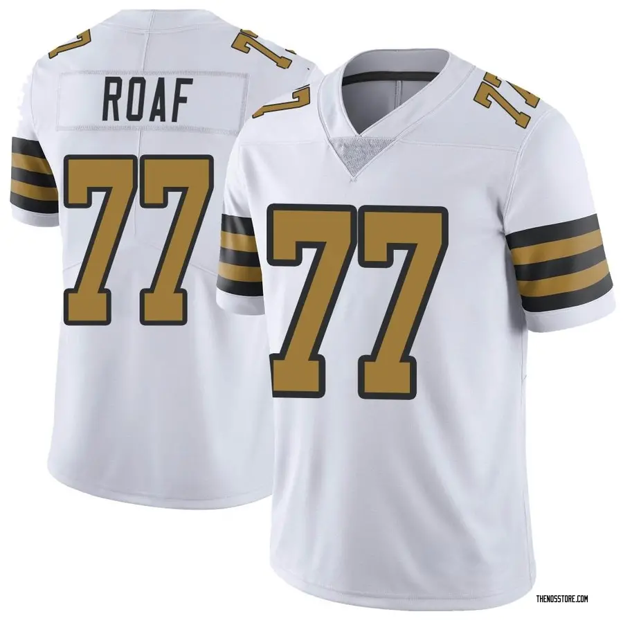 Willie Roaf Signed New Orleans Saints Black Jersey (Beckiett COA) HOF –